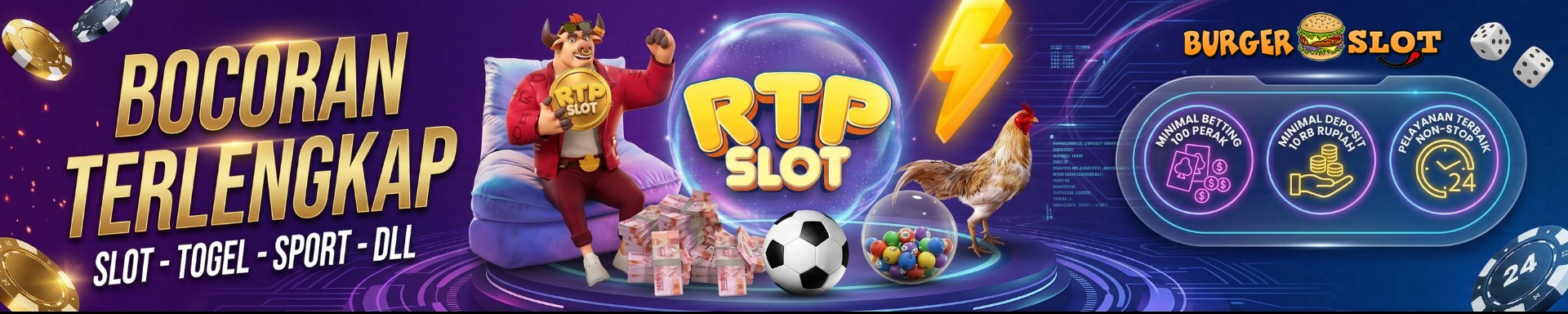 Bocoran RTP Terlengkap di BURGERSLOT